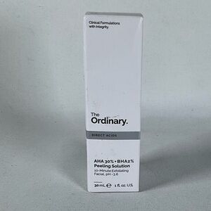 The Ordinary AHA 30% + BHA 2% Peeling Solution - White Box